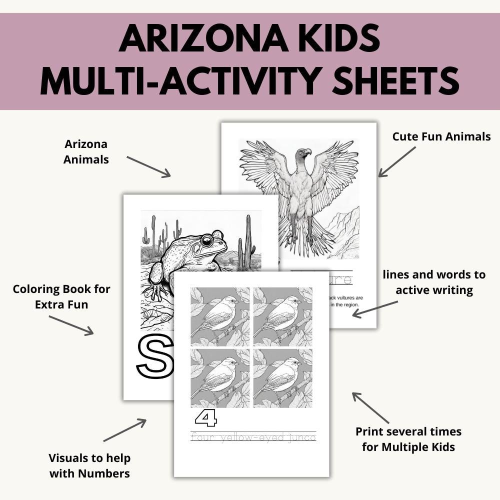Arizona ABCs Coloring Book