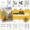 New Hampshire ABCs Coloring Book
