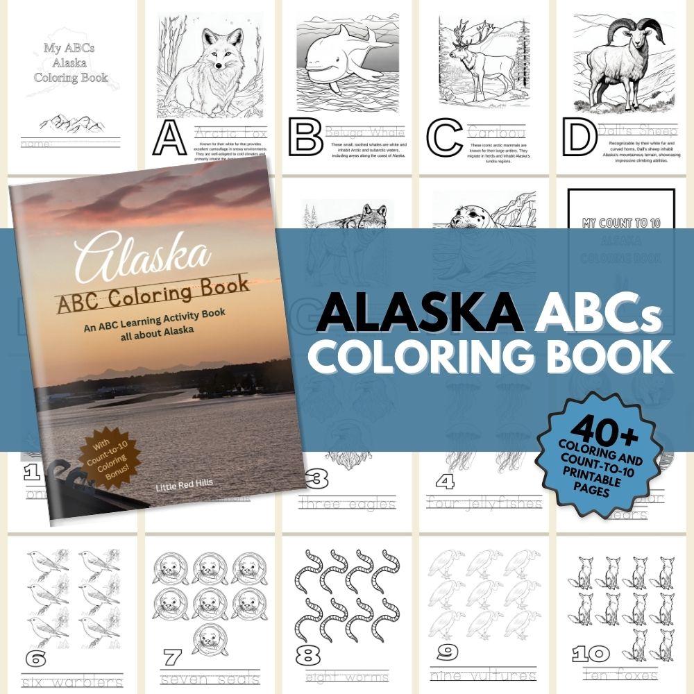 Alaska ABCs Coloring Book