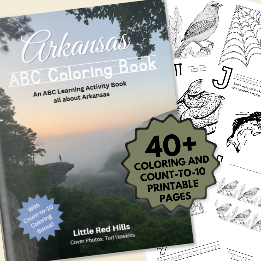 Arkansas ABCs Coloring Book