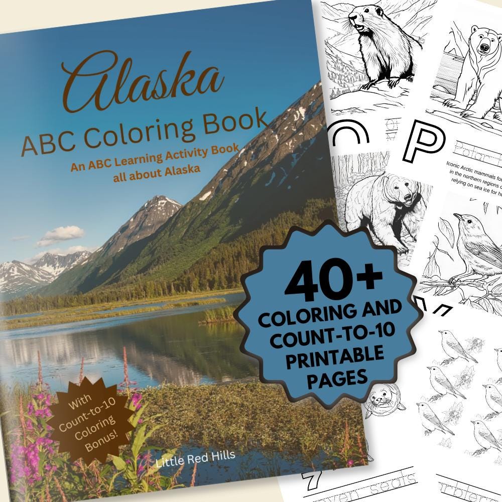Alaska ABCs Coloring Book