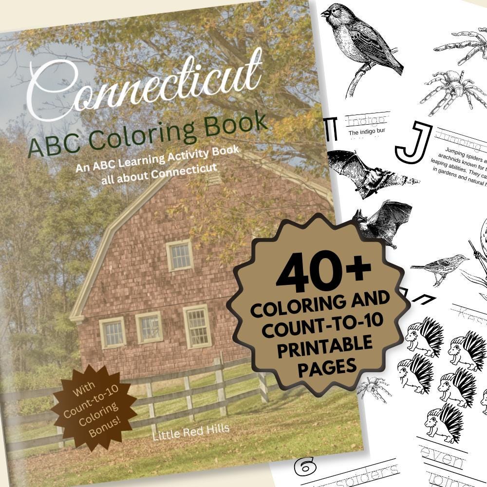 Connecticut ABC Coloring Book