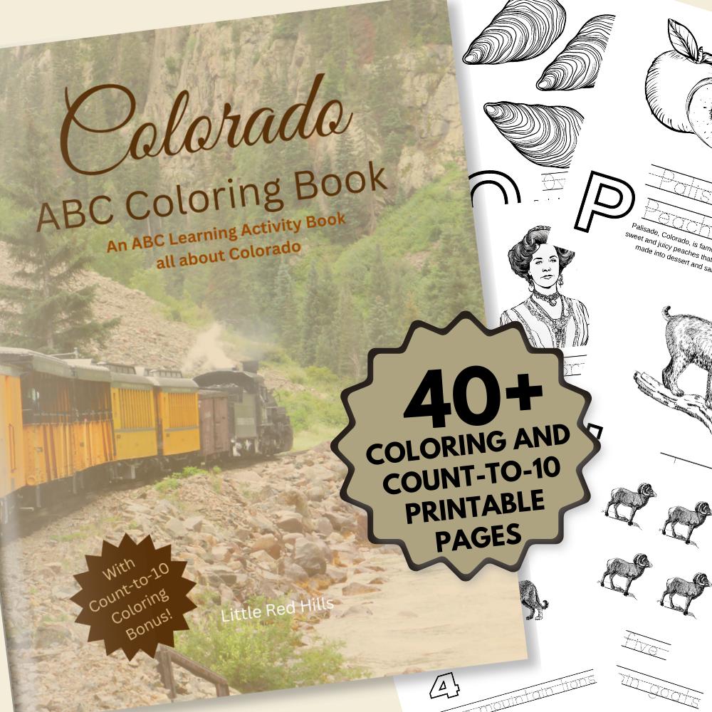 Colorado ABCs Coloring Book