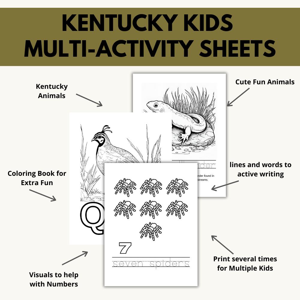 My Kentucky ABCs Coloring Book