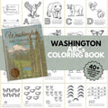 Washington ABCs Coloring Book