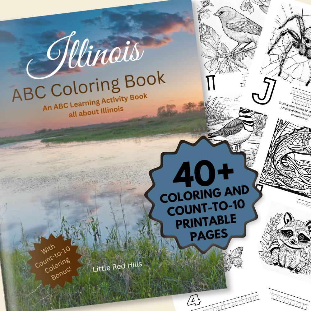 Illinois ABCs Coloring Book