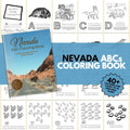 Nevada ABCs Coloring Book