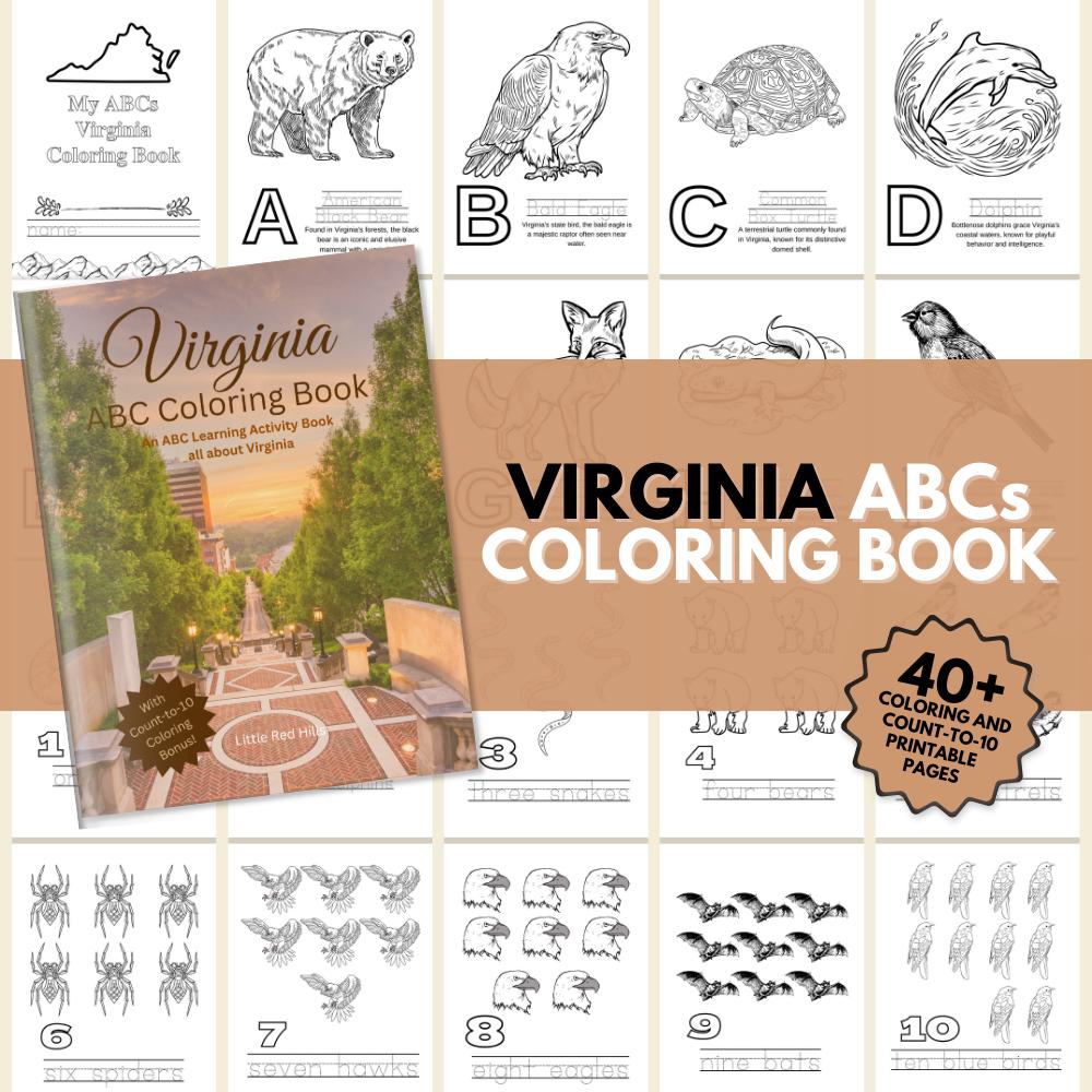Virginia ABCs Coloring Book
