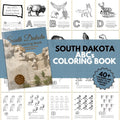 South Dakota ABCs Coloring Book