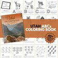 Utah ABCs Coloring Book