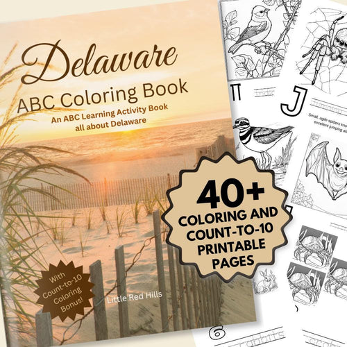 Delaware ABCs Coloring Book