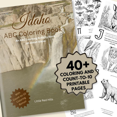 Idaho ABCs Coloring Book