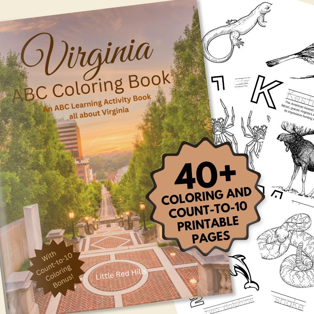 Virginia ABCs Coloring Book