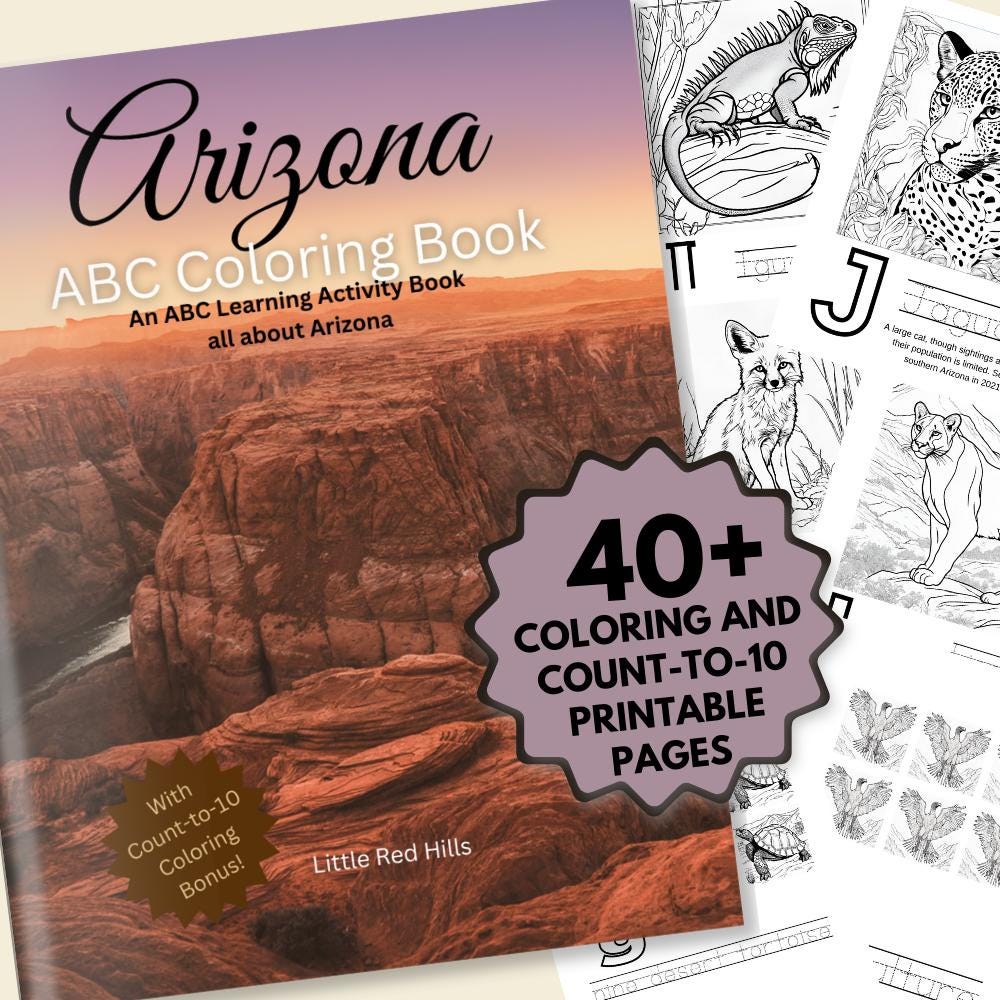 Arizona ABCs Coloring Book