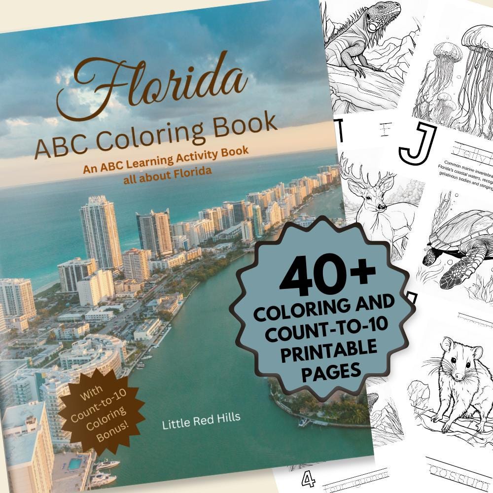Florida ABCs Coloring Book