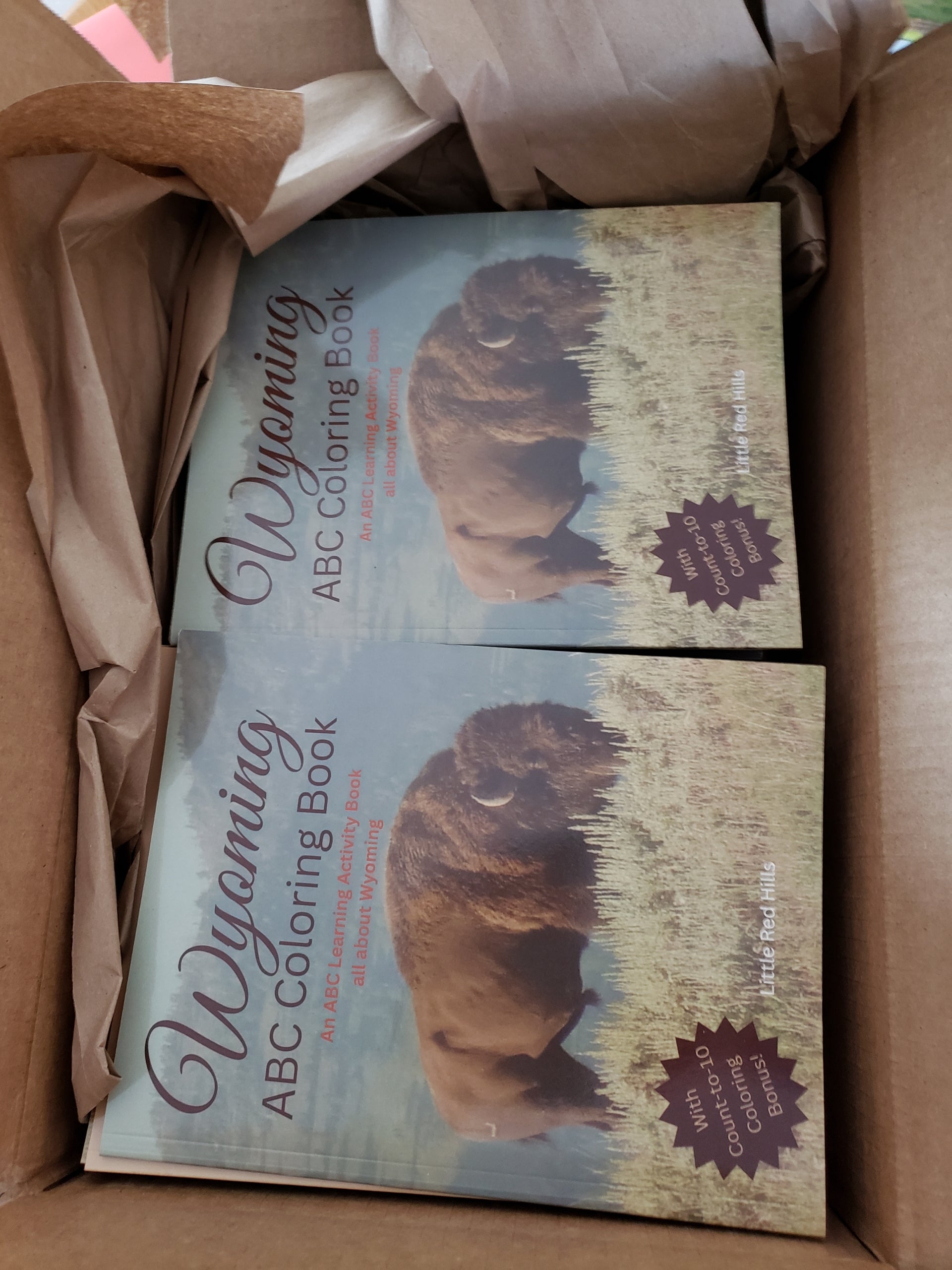 Wyoming ABC Coloring Book