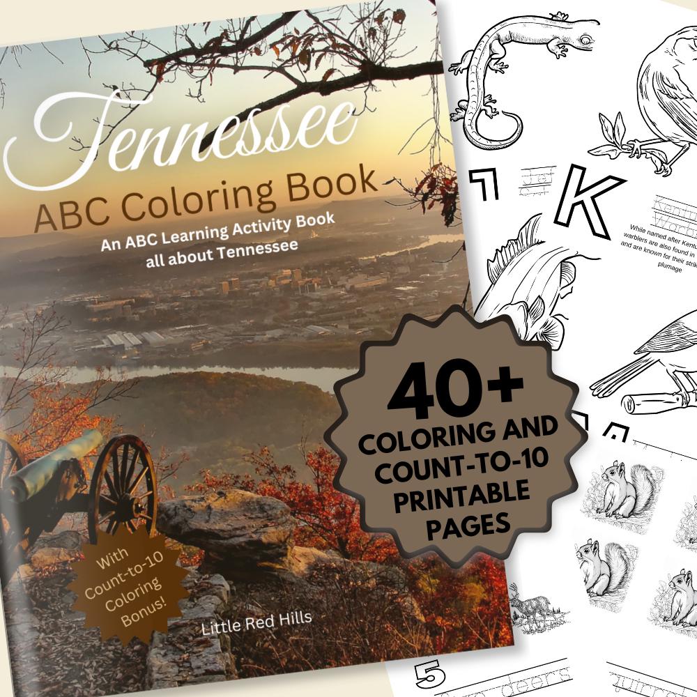 Tennessee ABC Coloring Book