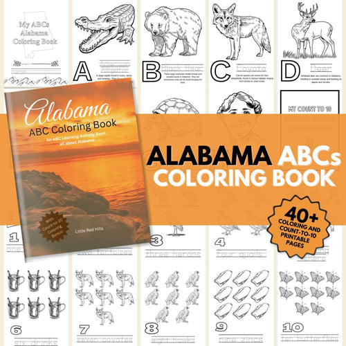 Alabama ABCs Coloring Book