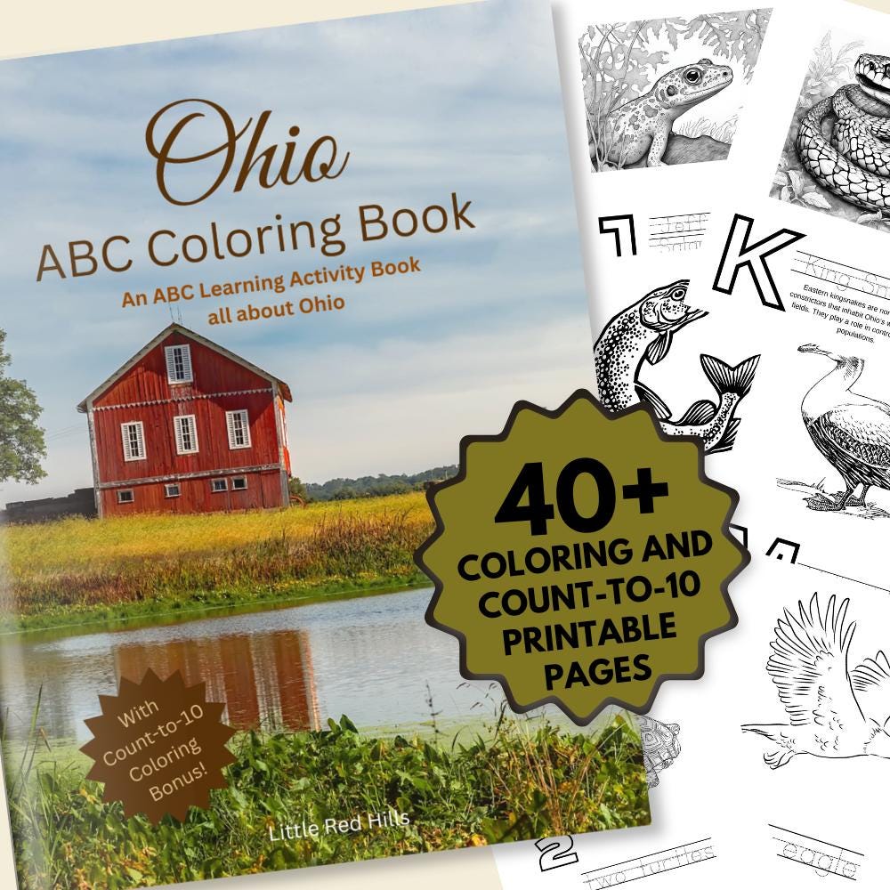 Ohio ABC Coloring Book
