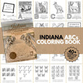 Indiana ABCs Coloring Book