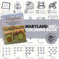 Maryland ABCs Coloring Book