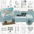 New Mexico ABCs Coloring Book