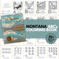 Montana ABC Coloring Book