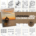 Louisiana ABCs Coloring Book