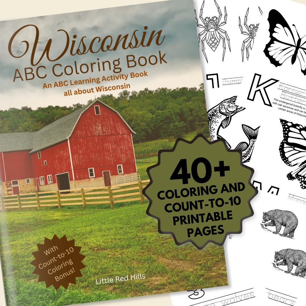 Wisconsin ABC Coloring Book