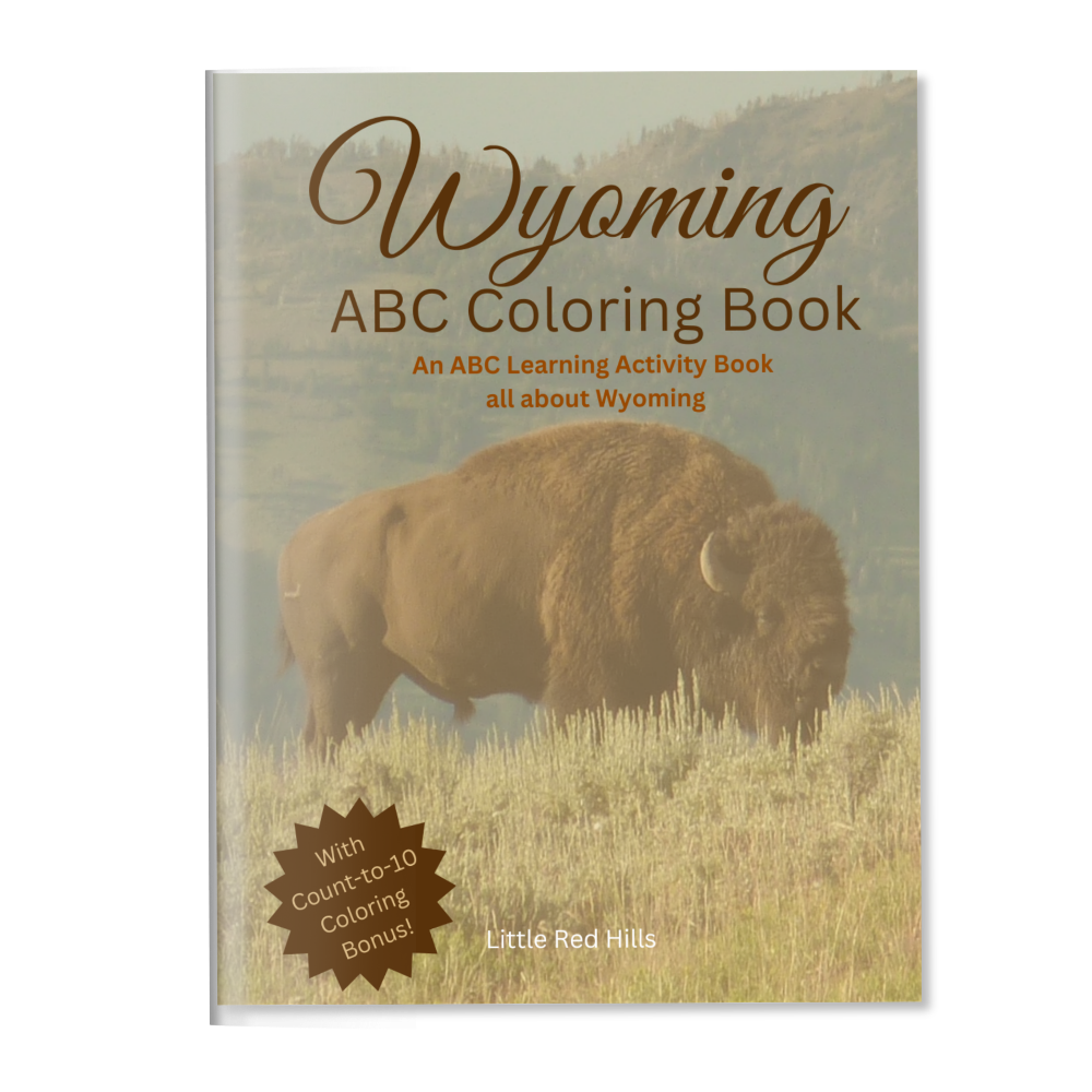 Wyoming ABC Coloring Book