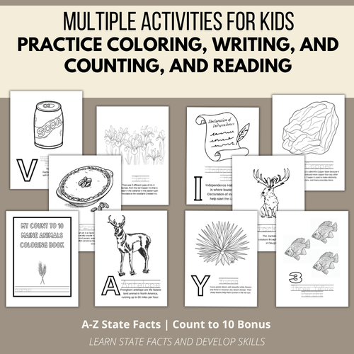 Alaska ABCs Coloring Book